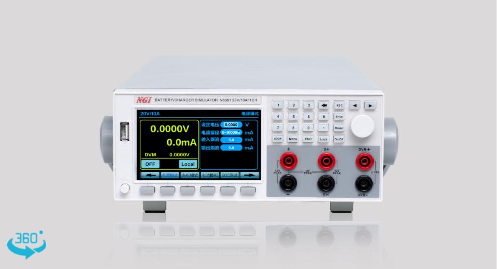 N8361 系列高精度可編程電池模擬器